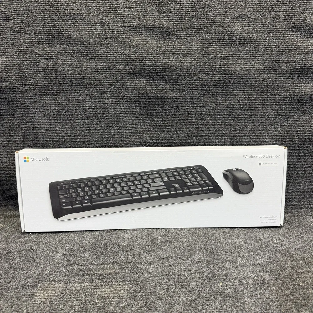 Microsoft Wireless Desktop 850 Black Desktop Keyboard & Mouse Combo PY9-00001